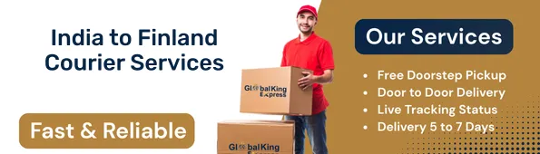 International Courier from India to Finland