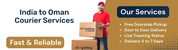 International Courier from India to Oman