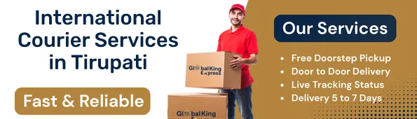 International Courier in Tirupati