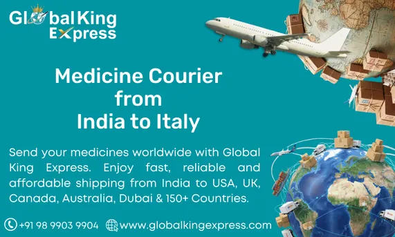 Medicine Courier from India to Italy | Fast & Secure Delivery