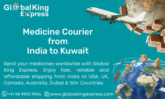 Medicine Courier from India to Kuwait | Fast & Secure Delivery