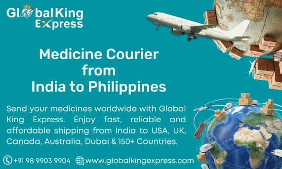 Medicine Courier from India to Philippines | Fast & Secure Delivery