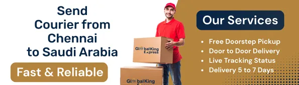 Send Courier from Chennai to Saudi Arabia