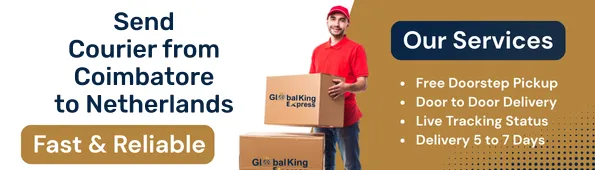 Send Courier from Coimbatore to Netherlands