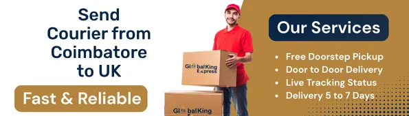 Send Courier from Coimbatore to UK