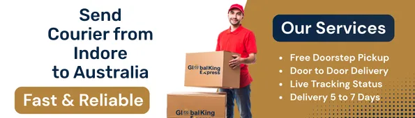 Send Courier from Indore to Australia