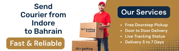 Send Courier from Indore to Bahrain