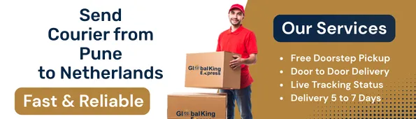 Send Courier from Pune to Netherlands