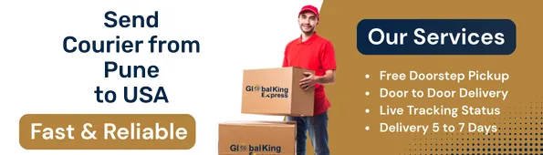 Send Courier from Pune to USA