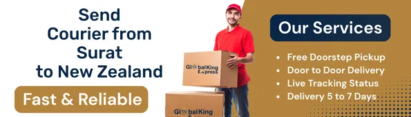 Send Courier from Surat to New Zealand