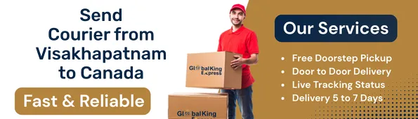 Send Courier from Visakhapatnam to Canada