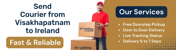 Send Courier from Visakhapatnam to Ireland