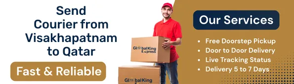 Send Courier from Visakhapatnam to Qatar