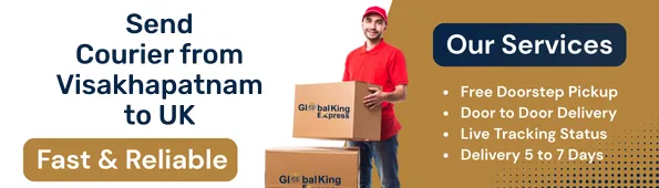 Send Courier from Visakhapatnam to UK