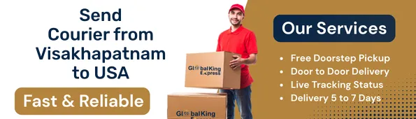 Send Courier from Visakhapatnam to USA