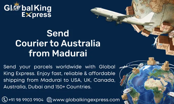 Send Courier to Australia from Madurai