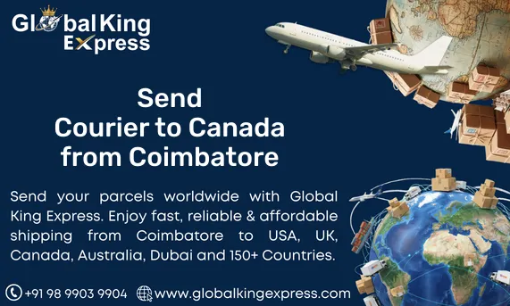 Send Courier to Canada from Coimbatore