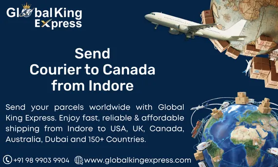 Send Courier to Canada from Indore