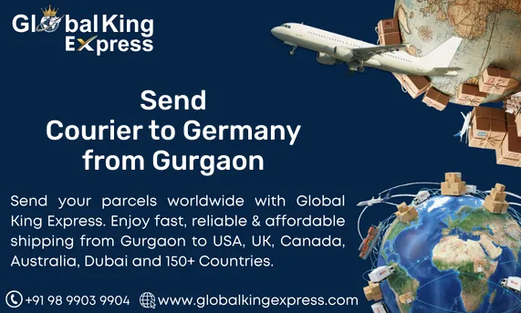 Send Courier to Germany from Gurgaon