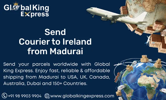 Send Courier to Ireland from Madurai