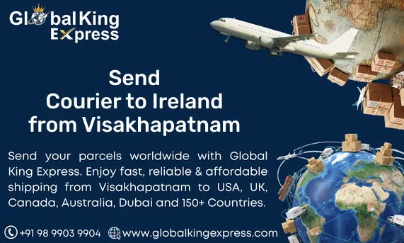 Send Courier to Ireland from Visakhapatnam