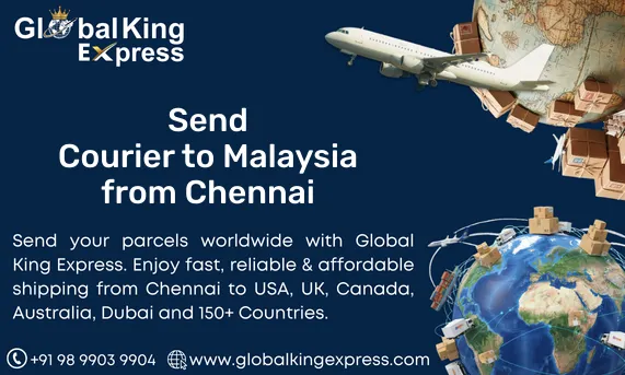 Send Courier to Malaysia from Chennai