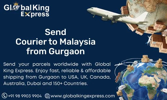 Send Courier to Malaysia from Gurgaon
