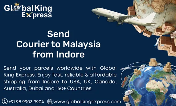 Send Courier to Malaysia from Indore