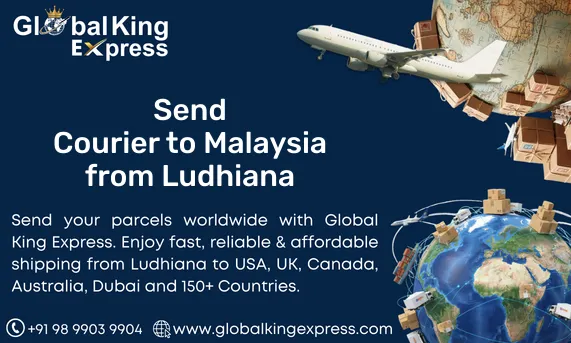 Send Courier to Malaysia from Ludhiana