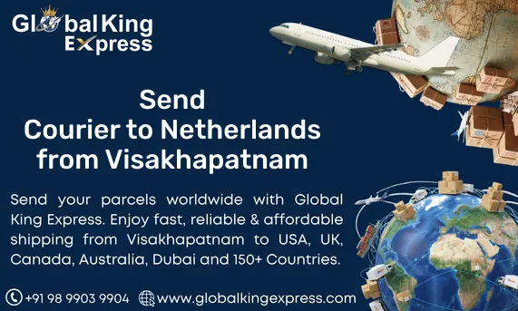 Send Courier to Netherlands from Visakhapatnam