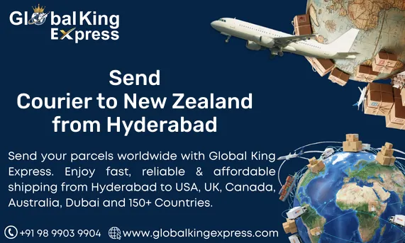 Send Courier to New Zealand from Hyderabad
