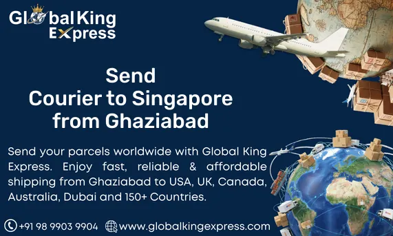 Send Courier to Singapore from Ghaziabad