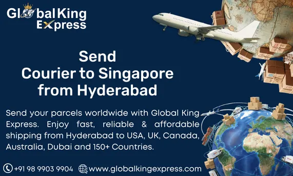 Send Courier to Singapore from Hyderabad