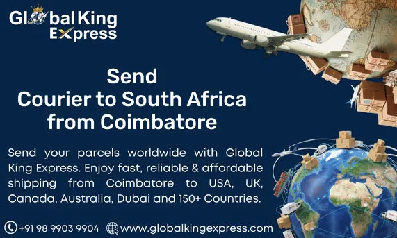 Send Courier to South Africa from Coimbatore