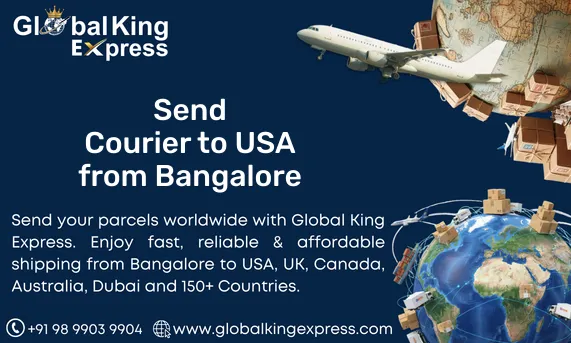 Send Courier to USA from Bangalore