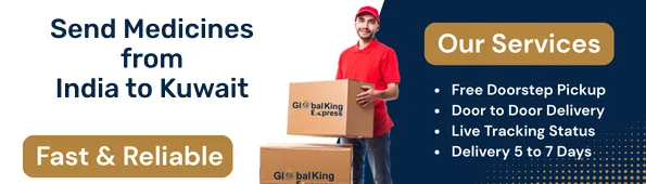 Send Medicines from India to Kuwait