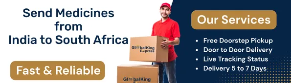 Send Medicines from India to South Africa
